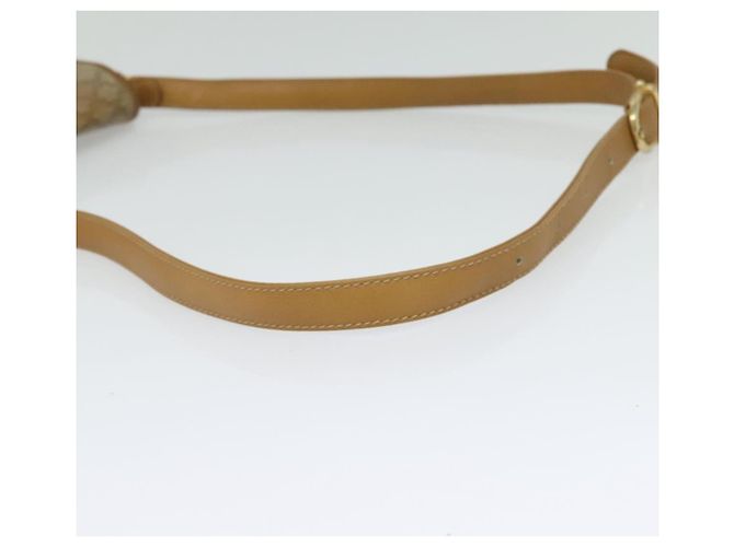 Céline Celine Vintage Macadam Canvas and Leather Beige - vue 5