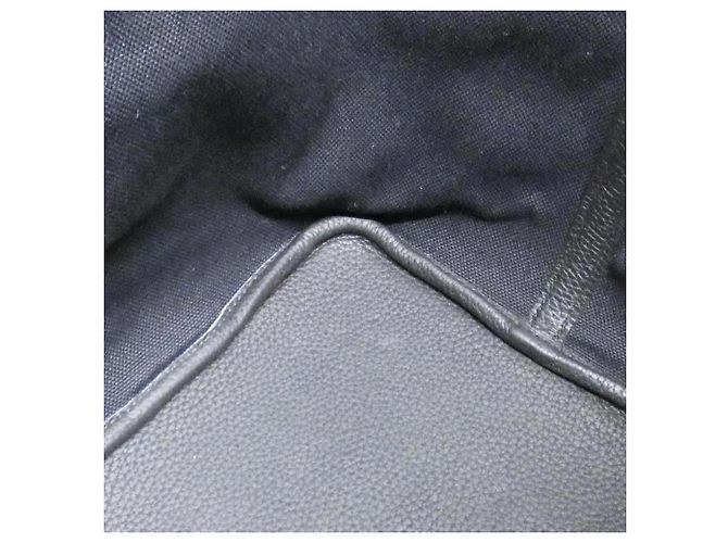 Hermès Hermes Pure Sangle Handtasche Schwarz Karamell - Ansicht 9
