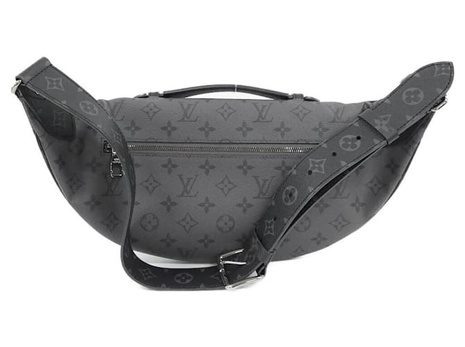 Borsa a Spalla Louis Vuitton Monogram Eclipse Nero Grigio - vista 2