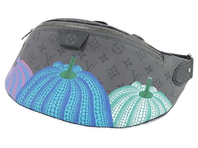 Borsa a Spalla Louis Vuitton Monogram Eclipse Nero Grigio - vista 3