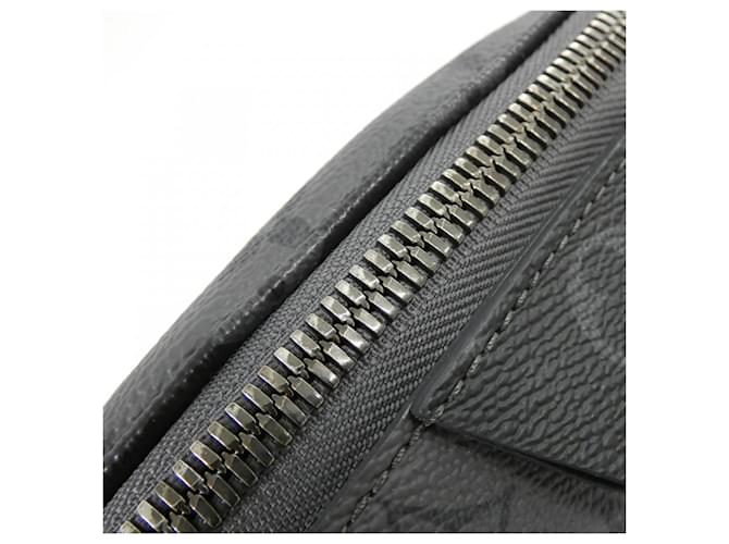 Borsa a Spalla Louis Vuitton Monogram Eclipse Nero Grigio - vista 5