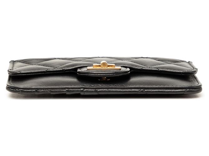 Monedero Matelassé Chanel Negro - vista 3