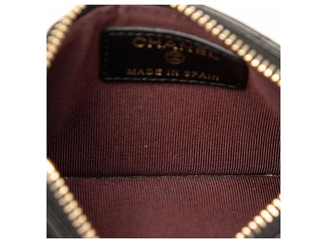 Monedero Matelassé Chanel Negro - vista 4