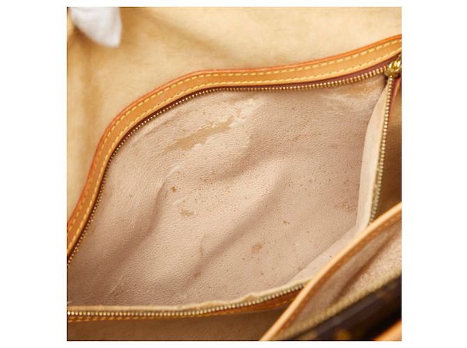 Borsa Business Louis Vuitton Monogram Rivoli Marrone - vista 11