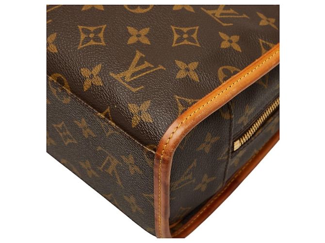 Borsa Business Louis Vuitton Monogram Rivoli Marrone - vista 7