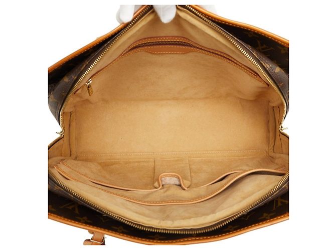 Borsa Business Louis Vuitton Monogram Rivoli Marrone - vista 9