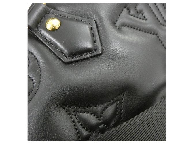 Borsa a tracolla Louis Vuitton Bubblegram Papillon BB M59800 Nero - vista 4