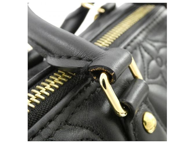 Borsa a tracolla Louis Vuitton Bubblegram Papillon BB M59800 Nero - vista 7