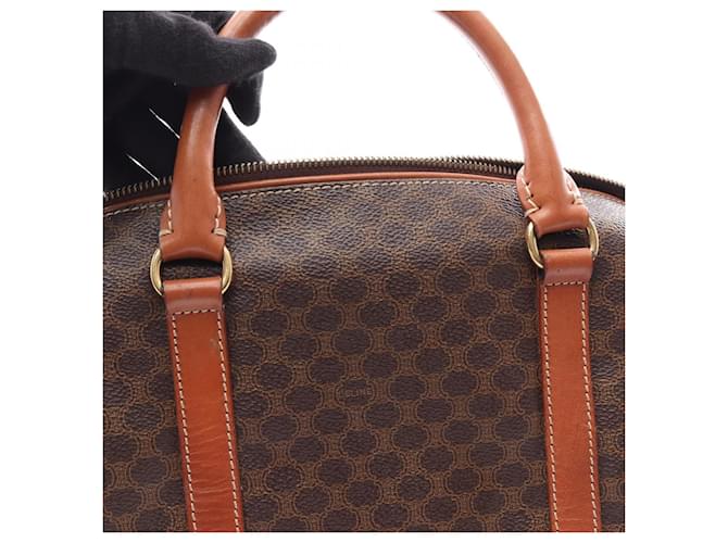 Céline Borsa Celine Macadam Marrone - vista 6