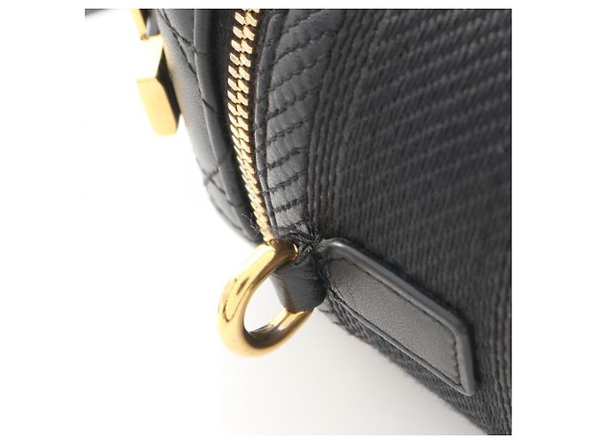 Christian Dior Dior DIORTRAVEL Borsa Vanity Piccola Cannage Nero - vista 6