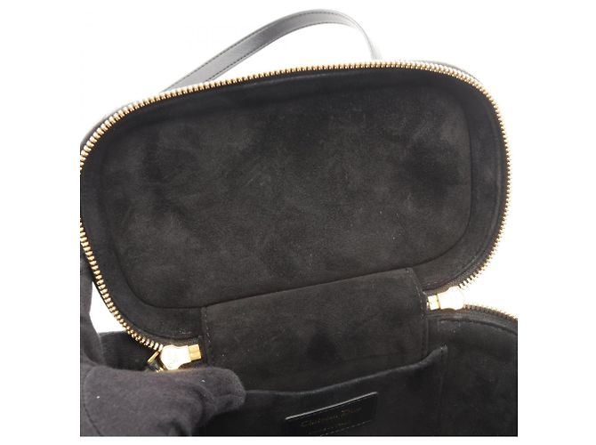 Christian Dior Dior DIORTRAVEL Borsa Vanity Piccola Cannage Nero - vista 9