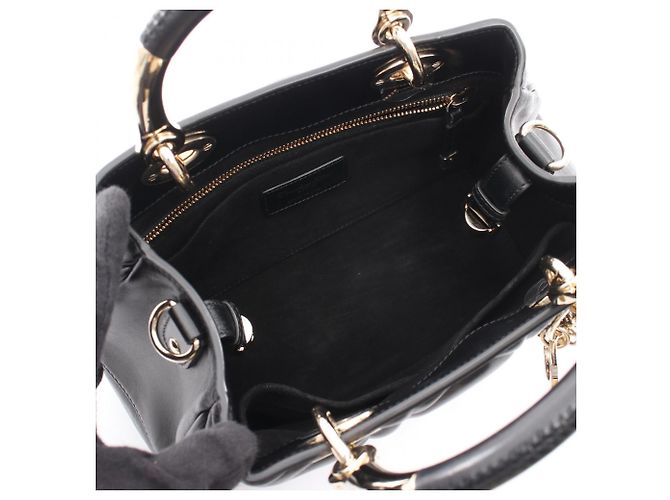 Borsa 2-Way Christian Dior Lady 95.22 Small Nero - vista 3