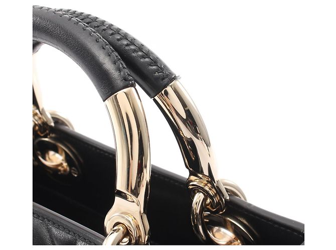 Borsa 2-Way Christian Dior Lady 95.22 Small Nero - vista 5