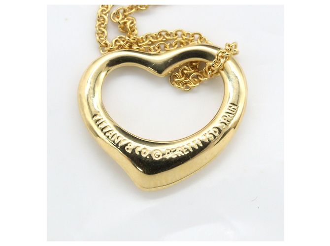 Collana Tiffany & Co. Open Heart D'oro - vista 5