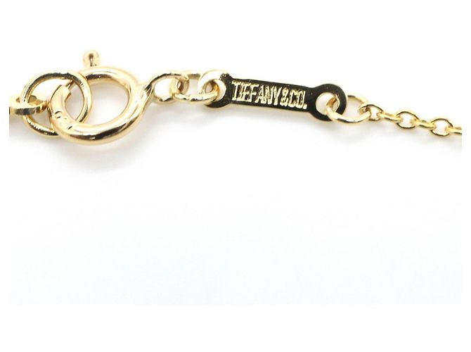 Colar Tiffany & Co. em ouro amarelo 18K Open Heart Dourado - vista 3
