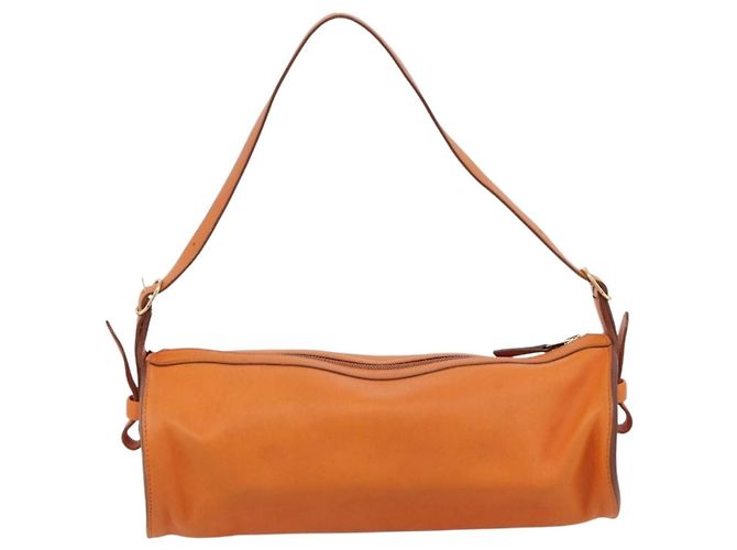 Hermès Hermes Sac Doremi Leather 35 Orange - vue 2
