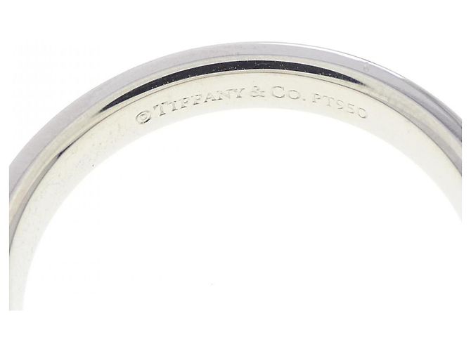 Tiffany & Co Tiffany Flacher Ring aus Platin 950 Silber - Ansicht 4