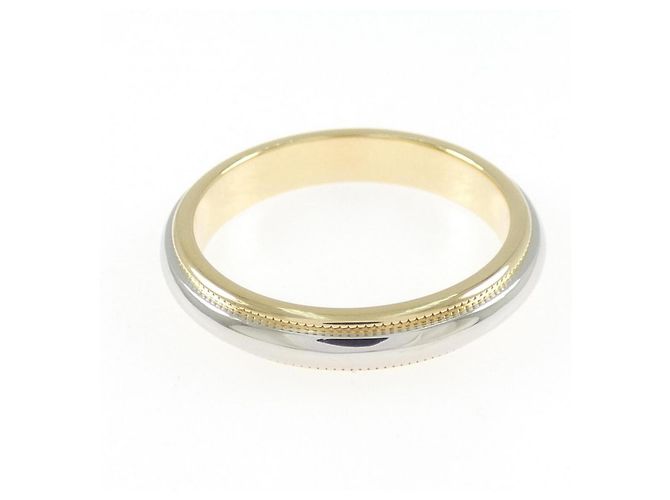 Anello Milgrain Tiffany & Co. D'oro - vista 2