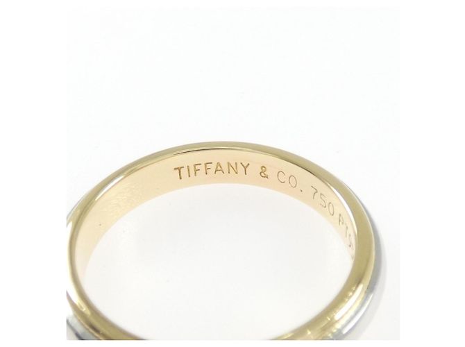 Anello Milgrain Tiffany & Co. D'oro - vista 3