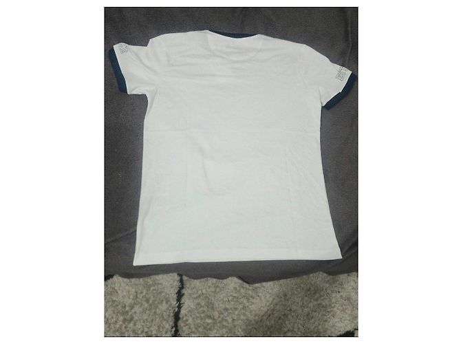 T-shirt in cotone bianca Valentino Maison Logo Bianco - vista 2