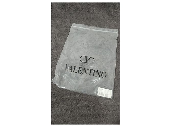 T-shirt in cotone bianca Valentino Maison Logo Bianco - vista 7