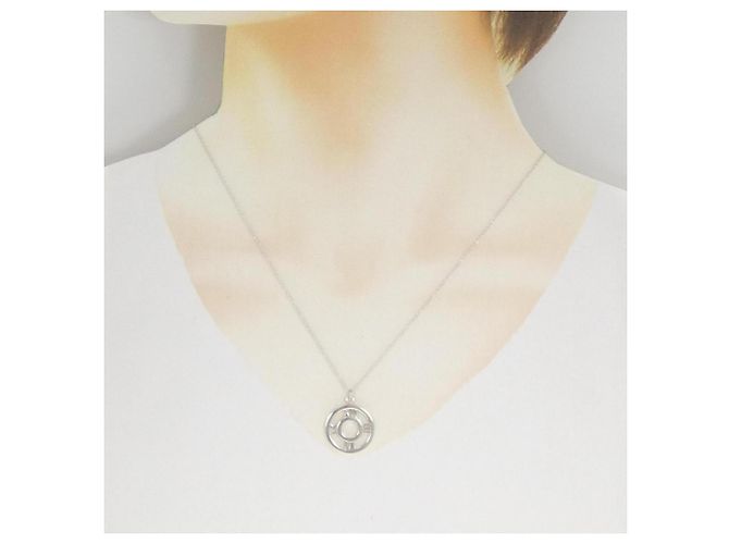 Collana Atlas Open Medallion Medium di Tiffany & Co. - vista 5