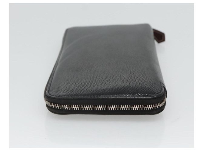 Hermès Hermes Azap Zip Around Silk'in Epsom Long Nero - vista 4