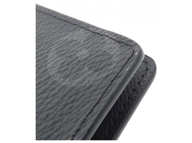 Portafoglio Louis Vuitton Monogram Eclipse Brazza Nero - vista 2