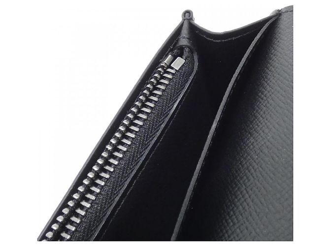 Portafoglio Louis Vuitton Monogram Eclipse Brazza Nero - vista 6