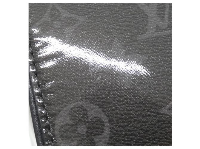 Louis Vuitton Monogram Eclipse Keepall Bandoulière 50cm Nero Monogramma - vista 4