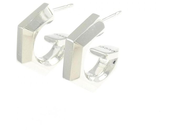 Orecchini a cerchio a metà Gucci 925 - vista 2