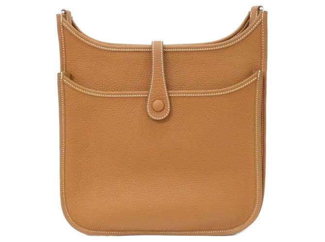 Hermès Borsa a tracolla Hermes Evelyne 3 PM Marrone - vista 2