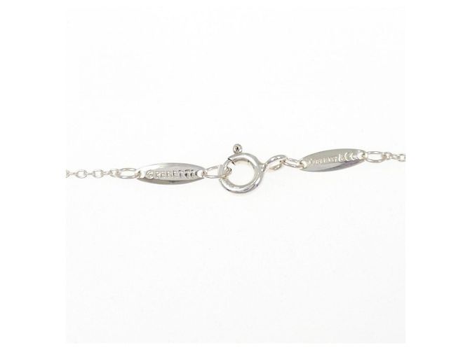 Elsa Peretti Collana By the Yard di Tiffany & Co. in Argento 925 con Diamante - vista 5