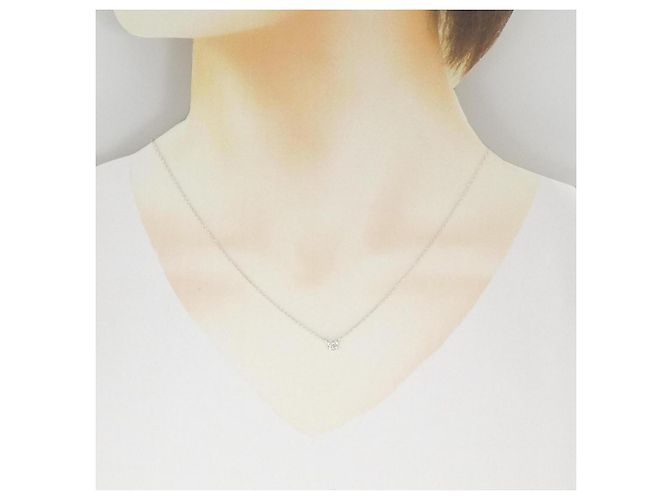 Elsa Peretti Collana By the Yard di Tiffany & Co. in Argento 925 con Diamante - vista 6