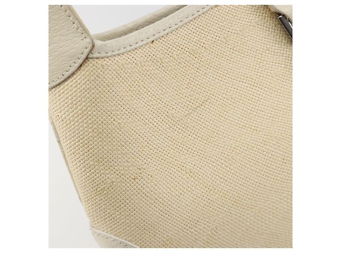 Borsa a Spalla GUCCI Jackie Canvas Ivory Gold 001 3735 Auth 183266SAV D'oro Crudo - Ansicht 16