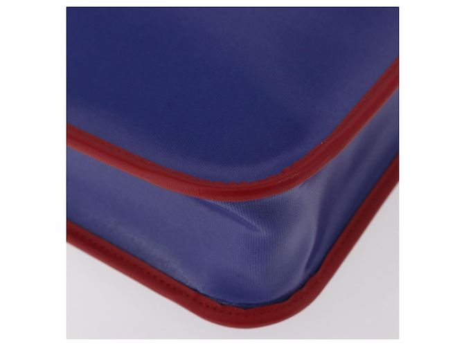 Borsa GUCCI in PVC Blu Rosso 550763 Auth 183061M - vista 12