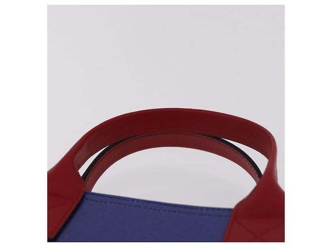 Borsa GUCCI in PVC Blu Rosso 550763 Auth 183061M - vista 8