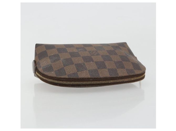 LOUIS VUITTON Damier Ebene Pochette Cosmetic PM Pochette N47516 LV Auth 182675 - vista 6