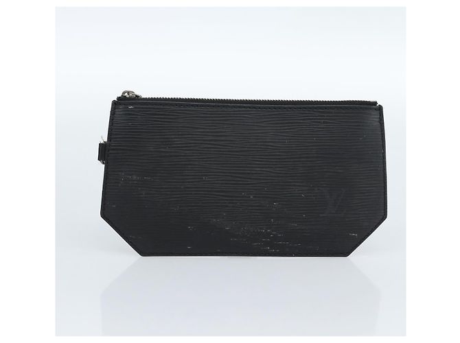 LOUIS VUITTON Zaino Epi Shoulder Bag Nero M80153 LV Auth ka4567 - vista 18