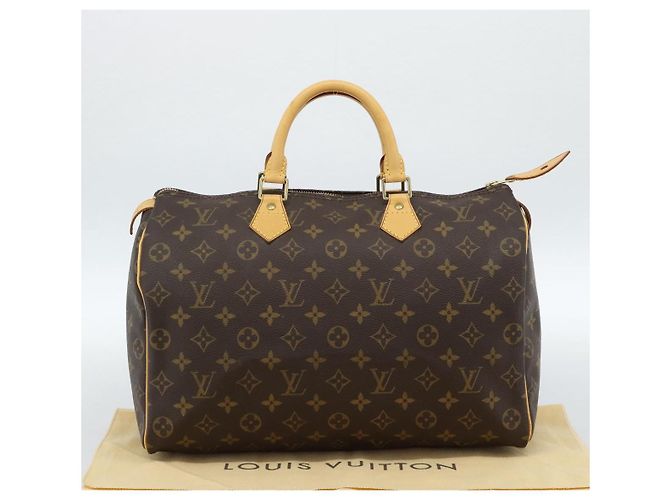 LOUIS VUITTON Borsa Monogram Speedy 35 M41524 LV Auth 183617V Monogramma - vista 21