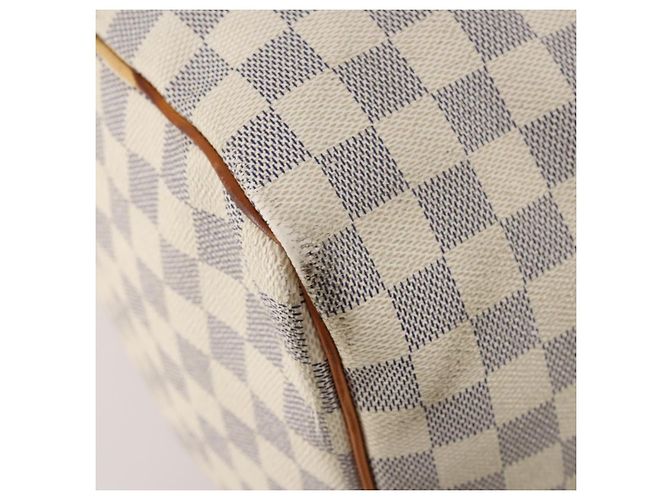 LOUIS VUITTON Damier Azur Keepall 50 Boston Bag N41430 LV Auth 181864 - vista 13