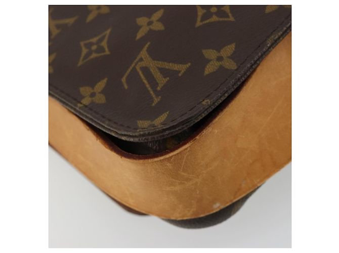 LOUIS VUITTON Monogram Cartouchiere MM Borsa a Spalla M51253 LV Auth bs35460 Monogramma - vista 13