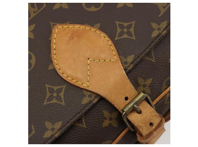 LOUIS VUITTON Monogram Cartouchiere MM Borsa a Spalla M51253 LV Auth bs35460 Monogramma - vista 14