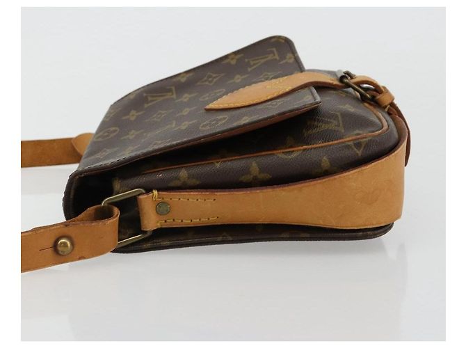 LOUIS VUITTON Monogram Cartouchiere MM Borsa a Spalla M51253 LV Auth bs35460 Monogramma - vista 5