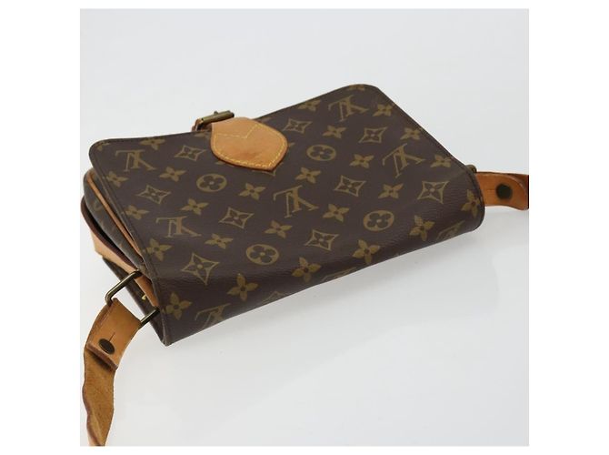 LOUIS VUITTON Monogram Cartouchiere MM Borsa a Spalla M51253 LV Auth bs35460 Monogramma - vista 6