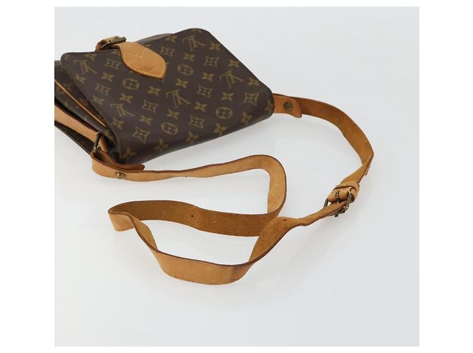 LOUIS VUITTON Monogram Cartouchiere MM Borsa a Spalla M51253 LV Auth bs35460 Monogramma - vista 7