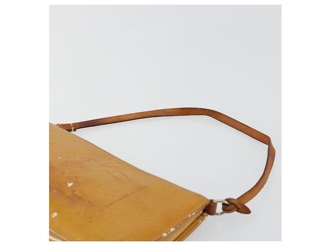 LOUIS VUITTON Monogram Vernis Lexington Pouch Beige M91010 LV Auth 184160 - vista 14