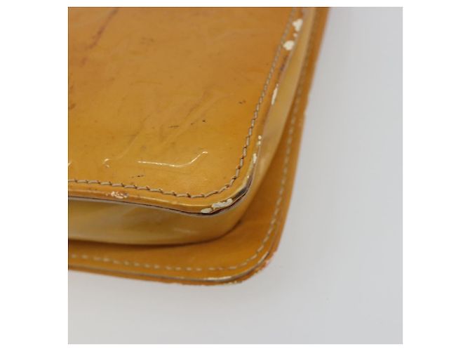 LOUIS VUITTON Monogram Vernis Lexington Pouch Beige M91010 LV Auth 184160 - vista 15