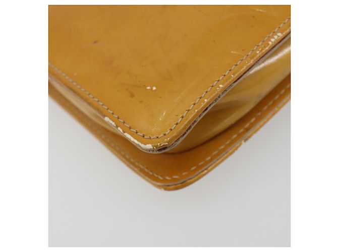 LOUIS VUITTON Monogram Vernis Lexington Pouch Beige M91010 LV Auth 184160 - vista 16