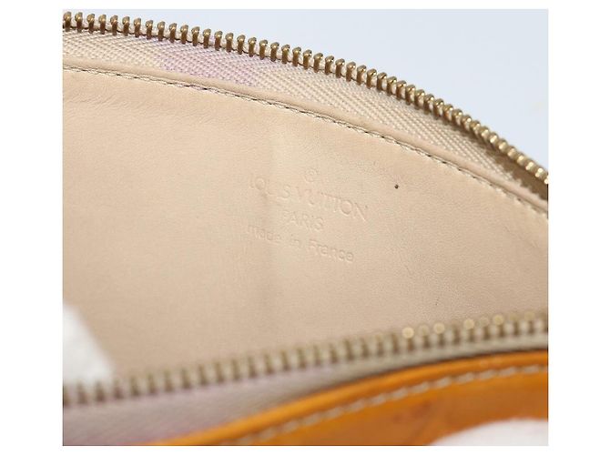 LOUIS VUITTON Monogram Vernis Lexington Pouch Beige M91010 LV Auth 184160 - vista 20